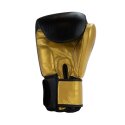Super Pro "Undisputed" Boxing Gloves Black/gold, S
