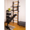BenchK Fitness-System "733" Wall Bars 713B, black