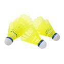 Sport-Thieme "FlashTwo" Badminton Shuttles Blue, Medium, Neon yellow