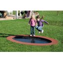 Hally-Gally "Saturnus" In-Ground Trampoline Black, Red-Brown