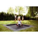 Eurotramp Kids Tramp "Playground" In-Ground Trampoline Square trampoline bed, With safety mats, Without additional coating