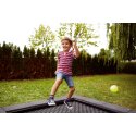 Eurotramp Kids Tramp "Playground" In-Ground Trampoline Square trampoline bed, With safety mats, Without additional coating