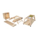 Möte Crib & U3 "Sprout Tunnel Compact" Exercise Course Elements