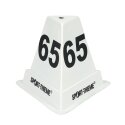 Sport-Thieme Discus, Hammer and Javelin Throw Distance Marker Boxes Numbers 55, 60, 65, 70, 75, and 80