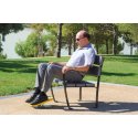 Agapito "Chair with Foot Rocker" Outdoor Fitness Station