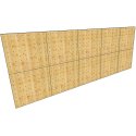 Indoor Nature Pure, height 2,48 m Modular Climbing Wall 620 cm, Without overhang