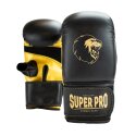 Super Pro "Victor" Boxing Gloves Black/gold, S
