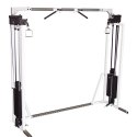 Sport-Thieme "SQ" Cable Cross-Over Machine With black perforated-sheet cover, Not height adjustable