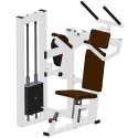 Sport-Thieme "SQ" Ab Machine With black perforated-sheet cover