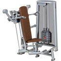 Sport-Thieme "OV" Shoulder Press Machine With black perforated-sheet cover