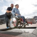 Eurotramp "Playground" Wheelchair Trampoline With safety mats