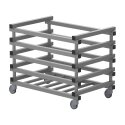 Sport-Thieme "Schwimmbad" by Vendiplas Trolley For large units without lid, Grey