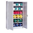 C+P Ball Cabinet Light grey (RAL 7035), Light grey (RAL 7035), Keyed to differ, Ergo-Lock recessed handle