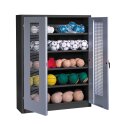 C+P Ball Cabinet Light grey (RAL 7035), Anthracite (RAL 7021), Keyed to differ, Ergo-Lock recessed handle