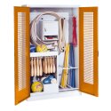 C+P Sports equipment cabinet Yellow orange (RAL 2000), Handle, Light grey (RAL 7035), Keyed alike, Yellow orange (RAL 2000), Light grey (RAL 7035), Handle, Keyed alike