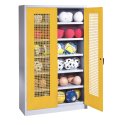 C+P Ball Cabinet Sunny Yellow (RDS 080 80 60), Light grey (RAL 7035), Keyed alike, Ergo-Lock recessed handle