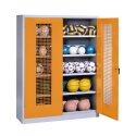 C+P Ball Cabinet Yellow orange (RAL 2000), Ergo-Lock recessed handle, Light grey (RAL 7035), Keyed alike, Yellow orange (RAL 2000), Light grey (RAL 7035), Keyed alike, Ergo-Lock recessed handle