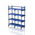 Sport-Thieme with wheels by Vendiplas Trolley 150x50x184 cm, Blue