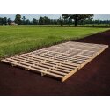 Sport-Thieme "Wooden" Slatted frame 400x250 cm, Without Support Brackets