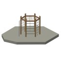 Baumann+Trapp "6-Eck" Playground Equipment Without steel anchors