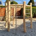 Baumann+Trapp "6-Eck" Playground Equipment With steel straps
