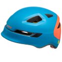 KED "Pop Petrol Orange" Bike Helmet S