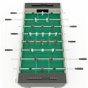 Sportime "ST" Football Table White guardians vs red dragons, Platinum Grey, green playfield