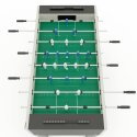 Sportime "ST" Football Table Blue guardians vs white dragons, Platinum Grey, green playfield