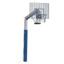 Sport-Thieme "Fair Play Silent" with Height Adjustment Basketball Unit "Outdoor" foldable hoop, 180x105 cm