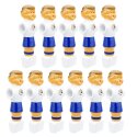 Red Classic Table Football Player 11-player team including screws and nuts, Blue