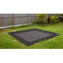 Hally-Gally "2017" In-Ground Trampoline Black, Black