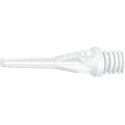 Kings Dart Short, Longlife-Tips 2BA Dart Tips White, Set of 100