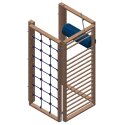 Sport-Thieme "TuWa Climbing Frame 3" Gymnastics Wall Combination Without fall protection mats