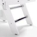 Sportime "Comfort" Football Table White, Silver vs gold