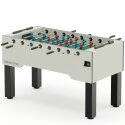Sportime "ST" Football Table Green guardians vs white dragons, Platinum Grey, green playfield, Green guardians vs white dragons, Platinum Grey, green playfield