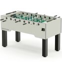 Sportime "Dragon Steel" Table Football Table Green guardians vs yellow dragons, Hamilton White, green playfield