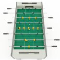 Sportime "ST" Football Table Green guardians vs white dragons, Hamilton White, green playfield