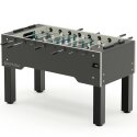 Sportime "ST" Football Table Green guardians vs white dragons, Platinum Grey, grey playfield