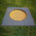 Eurotramp Kids Tramp "Kindergarten XL" In-Ground Trampoline Round trampoline bed, With safety mats