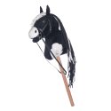 HKM Kids Hobby Horse Black/white