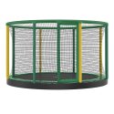 Akrobat "Gallus Inground" Trampoline Green/yellow, 305 cm diameter