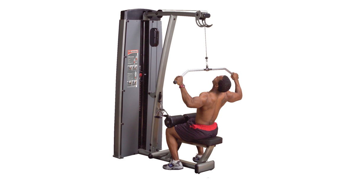 L-001 lat pull down core & row machine