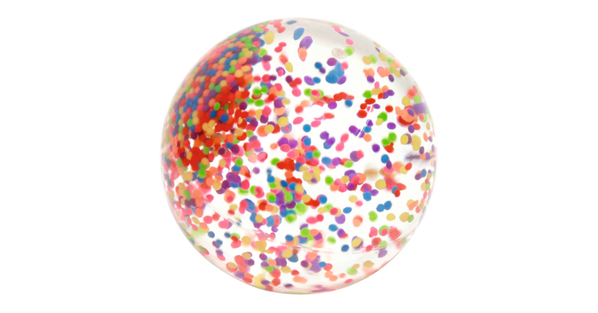 EduPlay "Magical Ball with Confetti" Bouncy Ball buy at