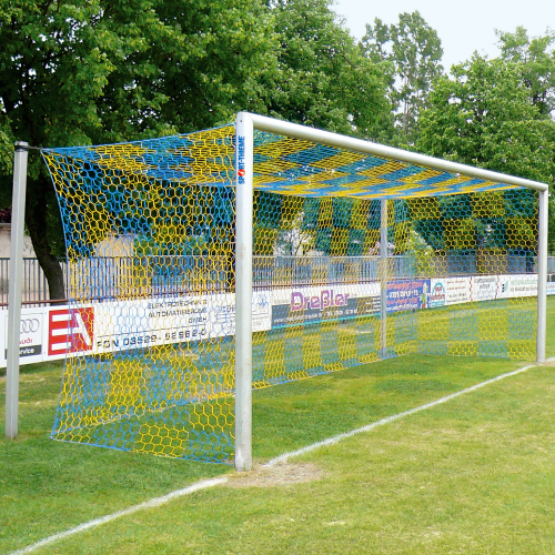 Sport-Thieme Socketed, Aluminium, Loose Net Suspension Full-Size Football Goal