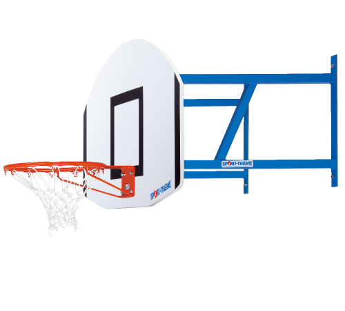 Sport-Thieme "Indoor" Wall-Mounted Basketball Unit