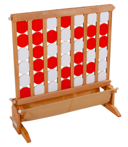 Holz Bi-Ba-Butze "Four in a Row" Board Game