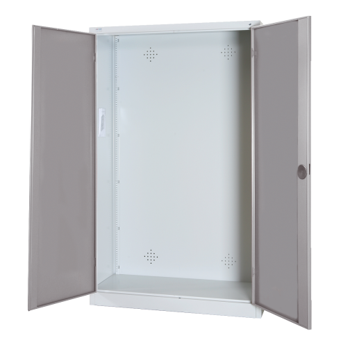 C+P HxWxD 195x120x50 cm, with Sheet Metal Double Doors Modular sports equipment cabinet