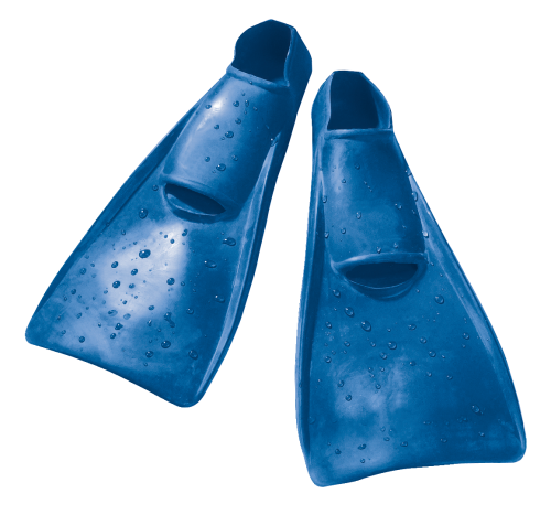 Flipper SwimSafe "Duck Shoe" Fins