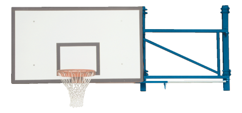 Sport-Thieme "Swivel Design" Wall-Mounted Basketball Unit