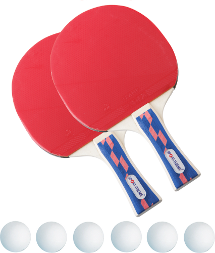 Sport-Thieme "Champion" Table Tennis Bats and Balls